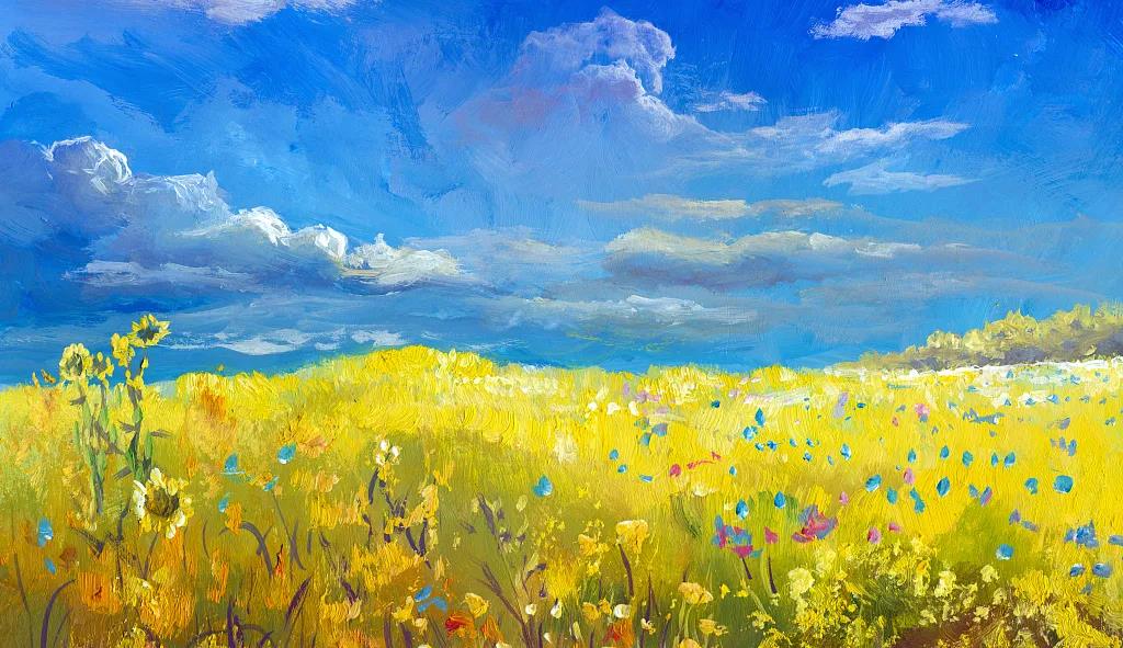 河畔有約丨解壓數(shù)字油畫，一起畫你想畫！